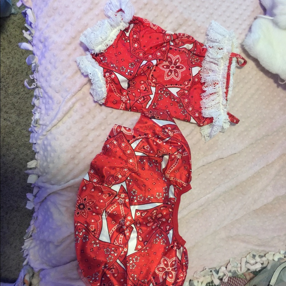 Toddler romper with tutu